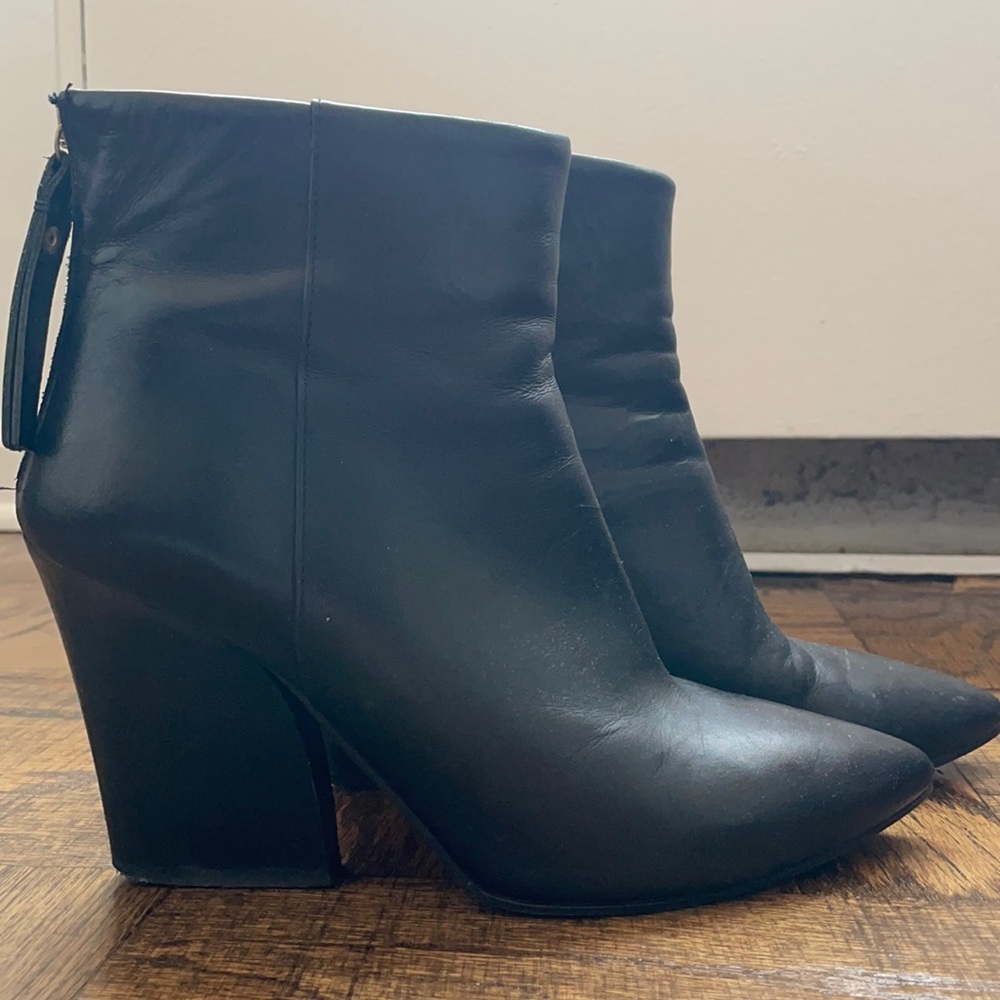 & Other Stories Leather Booties